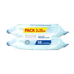 Toallitas Desmaquillantes Emuline 25 un.