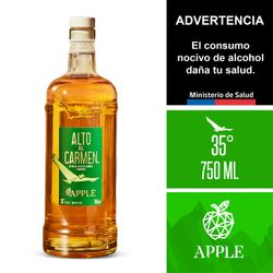 Licor de Pisco Alto del Carmen Manzana 35° 750 cc