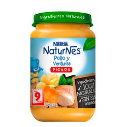 Picado Naturnes Pollo y Verduras 215 g