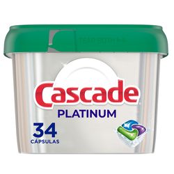 Lavavajillas Cascade Platinum Fresh 34 un.