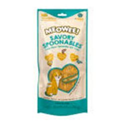 Puré Cremoso Gato Meowee Pollo, Salmón y Pato 56 g