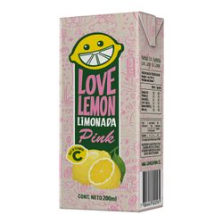 Limonada Love Lemon Sabor Frambuesa Limón 200 ml