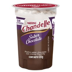 Postre Chandelle Crema Sin Lactosa Sabor Chocolate 120 g