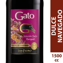 Cóctel de Vino Gato Selección Dulce Navegado 1.5 L