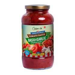 Salsa de Tomate American Dream Cuisine & Co con Albahaca y Ajo 680 g
