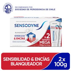 Pasta Dental Sensodyne Sensibilidad y Encías Blanqueadora 2 un. 100 g