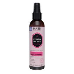 Aceite Capilar Hask Keratin Smooth Spray Sin Enjuague 5en1 100 ml