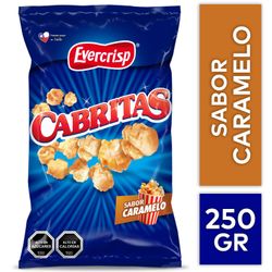 Cabritas Evercrisp Sabor Caramelo 250 g