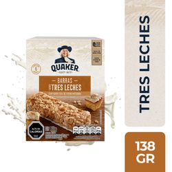 Barra de Cereal Quaker Tres Leches 6 un.