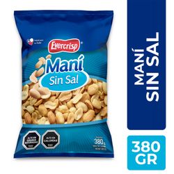 Evercrisp Maní Sin Sal 380 g