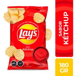 Papas Fritas Lay's Sabor Ketchup 180 g