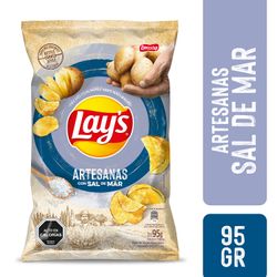 Papas Fritas Lay's Artesanas Sal de Mar 95 g