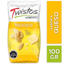 Mini Tostaditas Twistos Sabor Queso 100 g