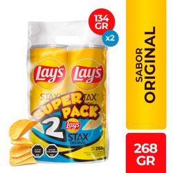 Pack Papas Fritas Lay's Stax 268 g