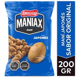Maní Tipo Japonés Maniax 200 g