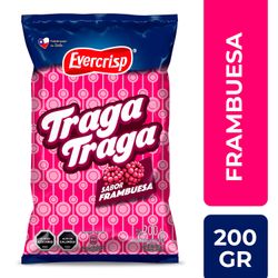 Evercrisp Traga Traga Frambuesa 200 g