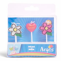 Vela Figura Niña 6 un.