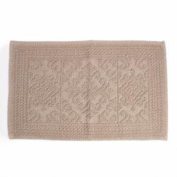 Piso de Baño Coordinado Taupe 50 x 70 cm