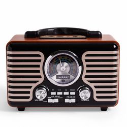 Parlante Retro 05 Audiolab BT/FM/AM/SW/USB/SD