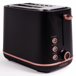 Tostador Thorben Rose Gold Inox 2 ranuras