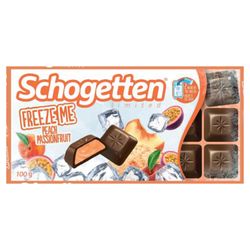 Chocolate Schogetten Freeze Durazno Maracuyá 100 g