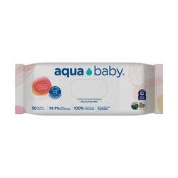 Toallas Húmedas Aqua Baby WC 50 un.