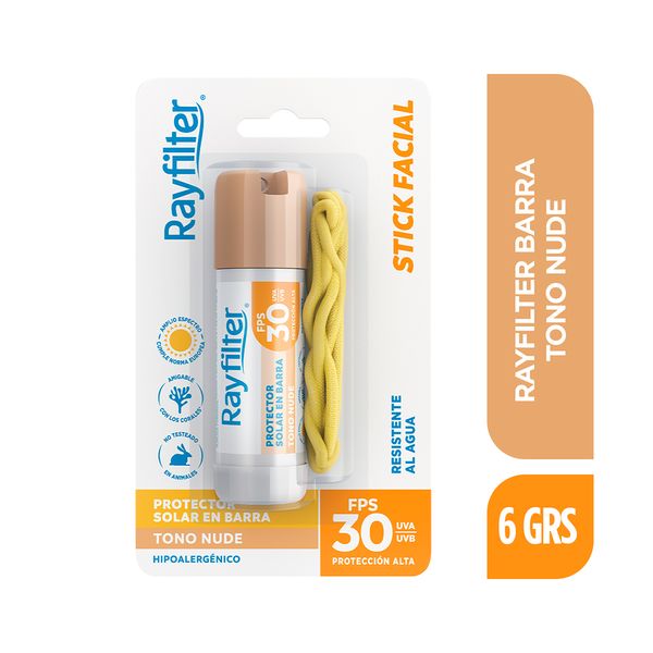 Rayfilter Protector Solar Barra Nude Spf30