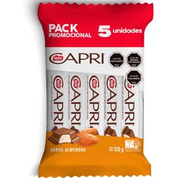 Pack 5 un. Chocolate Capri Almendra 30 g