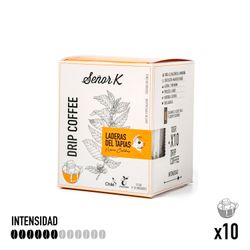 Café Drip Colombia Laderas Tapias 10 un.