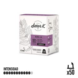 Cápsulas Café Señor K India-Kerala 50 un.