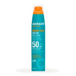 Bruma Facial Agrado Solar F50 Aerosol 270 cc