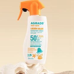 Loción Solar Agrado F50+ Kids Pistola 250 ml