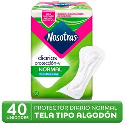 Protectores Diarios Nosotras Corto 40 un.