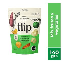 Chips Flip Camote, Zanahoria y Manzana 140 g
