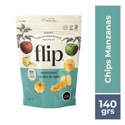 Chips Flip Manzana Roja y Verde 140 g