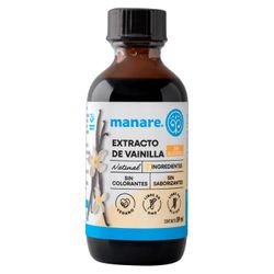Extracto de Vainilla Manare Sin Alcohol 59 ml