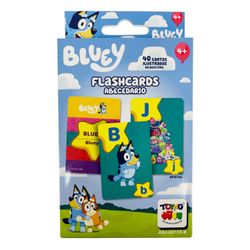Tarjetas Didácticas Bluey Abecedario