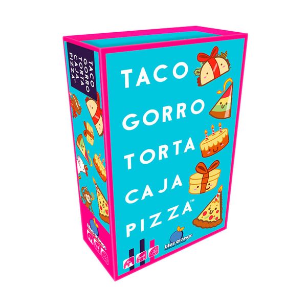 Devir Juego de Mesa Taco Gorro Torta Caja Pizza