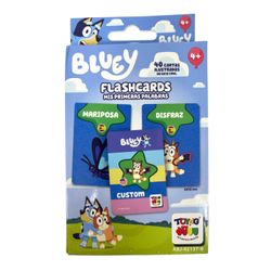 Tarjetas Didácticas Bluey Flash Cards Mis Primeras Palabras