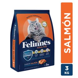 Alimento Gato Adulto Felinnes Salmón 3 kg
