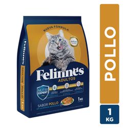 Alimento Gato Adulto Felinnes Pollo 1 kg