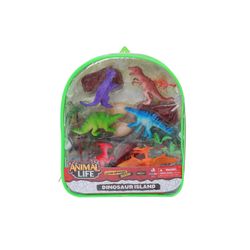 Pack 6 Dinosaurios más 8 Accesorios