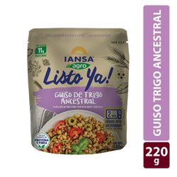 Guiso de Trigo Ancestral Plato Listo Ya! 220 g