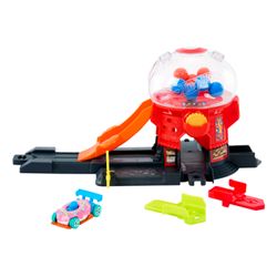 Pista Hot Wheels Tienda de Dulces