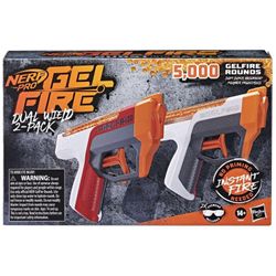 Lanzador Nerf Pro Gelfire Dual Wield