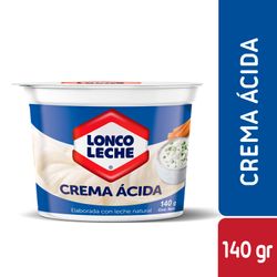 Crema Ácida Refrigerada Loncoleche 140 g