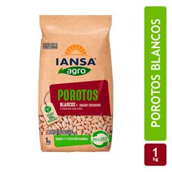 Porotos Blancos Iansa Agro 1 kg