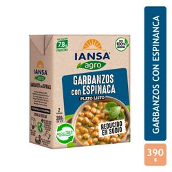 Garbanzos Iansa Agro con Espinaca Listos 390 g