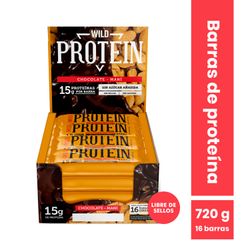 Barra Proteína Wild Protein Chocolate Maní 16 un.
