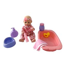Muñeca Bostecitos con Bañera y Accesorio